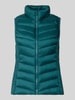 Jake*s Casual Regular Fit Weste mit Stehkragen Lagune