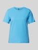 Pieces Regular Fit T-Shirt aus reiner Baumwolle Modell 'RIA' Ocean