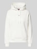 Tommy Jeans Hoodie met labelstitching Ecru