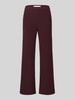 Raffaello Rossi Weite Hose mit elastischem Bund Modell 'PALINA' Bordeaux