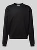 REVIEW Sweatshirt mit Rundhalsausschnitt Black