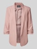Pieces Regular Fit Longblazer mit Viskose-Anteil Modell 'BOSELLA' Mauve