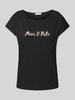 Marc O'Polo T-Shirt mit Label-Print Black