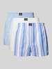 Polo Ralph Lauren Underwear Boxershort met elastische logoband in een set van 3 stuks Lichtblauw