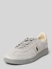 Polo Ralph Lauren Sneakers met labelstitching Middengrijs