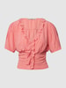 Guess Bluse mit Rüschen-Details Rosa