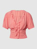 Guess Blouse met ruchedetails Roze