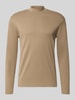 DRYKORN Longsleeve mit Stehkragen Modell 'MORITZO' Beige