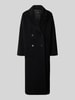Weekend Max Mara Relaxed Fit Mantel aus Woll-Alpaka-Mix Modell 'ZUFOLO' Black