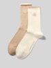 Tommy Hilfiger Socken aus Baumwoll-Mix Beige