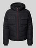 s.Oliver RED LABEL Regular Fit Steppjacke mit Stehkragen Black