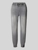 Only Slim Fit Jeans mit Baumwoll-Anteil Modell 'KELDA MISSOURI' Hellgrau