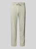 SELECTED HOMME Slim Tapered Fit Hose mit Tunnelzug Modell 'Brody' Hellgruen