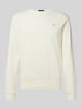 Polo Ralph Lauren Sweatshirt met labelstitching Zand