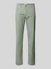 Brax Hose mit Eingrifftaschen Modell 'Cadiz' Hellgruen
