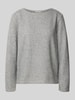Tom Tailor Regular fit sweatshirt met viscose Lichtgrijs gemêleerd