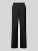 More & More Chino mit Bundfalten Black