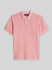 Marc O'Polo Regular Fit Poloshirt aus reiner Baumwolle mit Logo-Stitching Rose