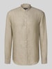 Emporio Armani Regular Fit Freizeithemd im langärmeligen Design Khaki