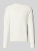 MCNEAL Gebreide pullover met raglanmouwen Zand