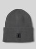 Cotopaxi Czapka beanie z detalem z logo Antracytowy