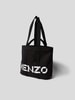 Kenzo Weekender mit Brand-Schriftzug Schwarz