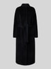Max Mara Studio Wollmantel aus Alpaka-Mix Modell 'FERITO' Black