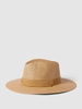 Jack & Jones Strohoed met labeldetail, model 'SAFARI' Zand