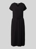 s.Oliver RED LABEL Relaxed Fit Freizeitkleid aus Baumwoll-Mix Black