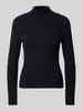 Guess Sweter z dzianiny z golfem model ‘MARION’ Czarny