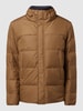 Esprit Collection Donsjack met capuchon  Donkerbruin
