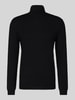 ONLY & SONS sweter z golfem o kroju regular fit z mieszanki wiskozy model 'WYLER' Czarny