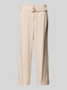 Christian Berg Woman Culotte mit Eingrifftaschen und Gürtel Ecru