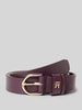 Tommy Hilfiger Riem van echt leer Bordeaux