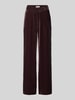 OPUS PANTS Stoffen broek met elastische band, model 'Mucia' Bordeaux