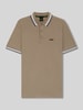 BOSS Green Koszulka polo o kroju regular fit z czystej bawełny model „PADDY” Khaki