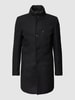 s.Oliver BLACK LABEL Mantel mit Stehkragen Modell 'Standup Collar' Anthrazit