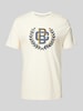 Christian Berg Men T-Shirt mit Rundhalsausschnitt Metallic Beige