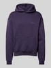 REVIEW Hoodie mit Kapuze Aubergine