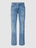 REVIEW Jeans met 5-pocketmodel Blauw