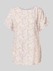 Christian Berg Woman Relaxed Fit T-Shirt aus reiner Viskose Mud