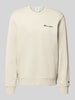 CHAMPION Sweatshirt met labelstitching Beige