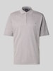 Christian Berg Men Poloshirt mit Polokragen Mittelgrau