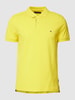 Tommy Hilfiger Poloshirt mit Label-Detail Gelb