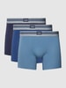 Jockey Trunks mit Label-Detail im 3er-Pack Blau