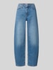 PIECES Barrel Jeans aus Baumwoll-Mix Modell 'GRACE' Jeansblau