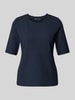 Betty Barclay regular fit T-shirt met structuurpatroon Marineblauw