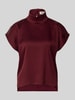 Drykorn Blouseshirt met opstaande kraag, model 'ALARIA' Bordeaux