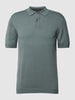 Roy Robson Poloshirt in unifarbenem Design Lind