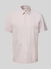 JOOP! Jeans Regular Fit Freizeithemd aus Leinen-Baumwoll-Mix Beige
